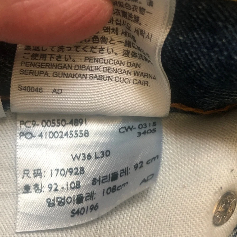 Levi’s 550 JEANS 5-pocket 100%Cotton 36X30 EUC